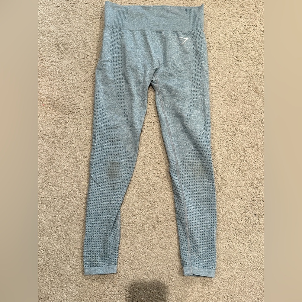 Gymshark Vital Seamless Light Blue Leggings